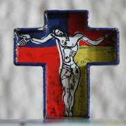 Croix peinte par Le Corbusier 