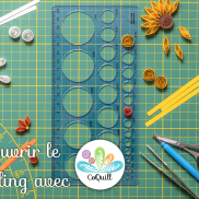 Atelier d’été pour Adulte - Initiation au quilling avec co.quill.. Thème floral