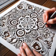 Papier découpé
