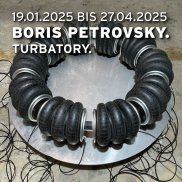 Boris Petrovsky, Werkserie Turbatory, Installationsansicht 2024 VG Bild-Kunst, Bonn 2025