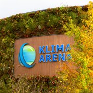 Klima Arena von außen