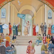 Gemälde: 33 Demokrat*innen © Catarina Chietti