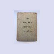 Buchcover "Im Westen Nichts Neues" 