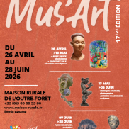 Exposition Mus'Art à la Maison Rurale de l'Outre-Forêt