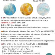 Exposition Temporaire & Soirée d'ouverture de notre "Artiste du Mois" de Juin :SOU