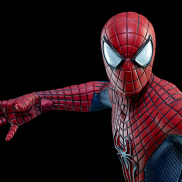 Figurine „Spider-Man: No way Home“ des Herstellers Iron Studios. BDS Art Scale 1/10. Maße: 24 x 12 x 12 cm (H/B/T). Material: PVC, Gewicht: 0,8 kg. 