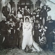 historisches Hochzeitsfoto