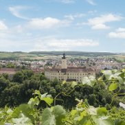 Blick auf Schloss Horneck
