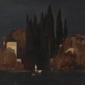 Arnold Böcklin, Die Toteninsel, 1880, Kunstmuseum Basel, Depositum der Gottfried Keller-Stiftung, Bundesamt für Kultur, Bern; Foto: Martin P. Bühler