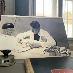 Hans Theo Baumann, designer, Schusterinsel, 1939
