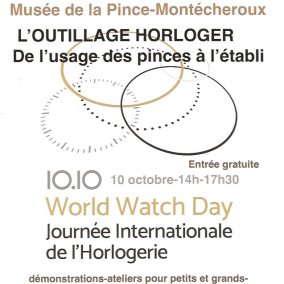 affiche promotionnelle du WWD au musée de la Pince