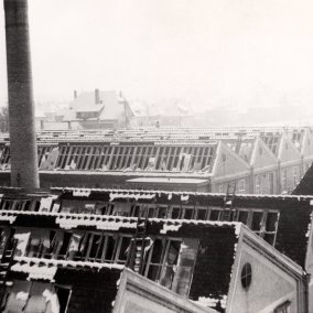 Destruction of the Robert Schwarzenbach Silk Weaving Mill