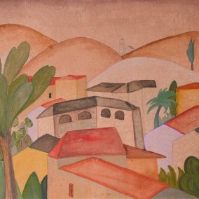 Sorengo, Watercolor, 1922 