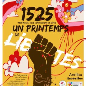 Affiche 1525, un printemps de libertés