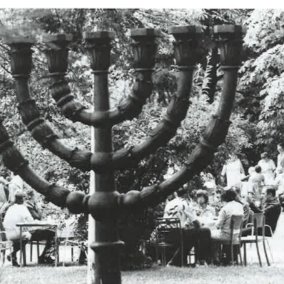 Jüdischer Kerzenständer