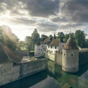 Aussenaufnahme Schloss Hallwyl