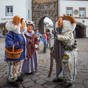 Villinger Fastnacht im Puppenformat: Die Jaag-Figuren 