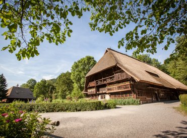The Vogtsbauernhof - eponym and original farm of the open-air museum