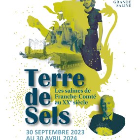 Affiche de l'exposition Terre de Sels