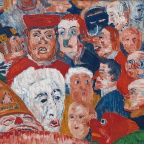James Ensor, Le Tambour-Major, ca. 1925-29, Privatsammlung, Foto: Lea Gryze