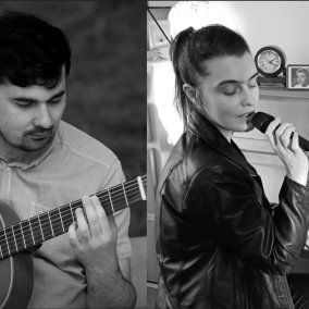 Eliwood - Serhii Danych (Gitarre) und Diana Brković (Gesang)