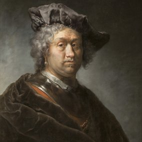 Portrait von Rembrandt, Gemälde von Daniël de Koninck, 1716; Hoogsteder Museums Stiftung, Den Haag