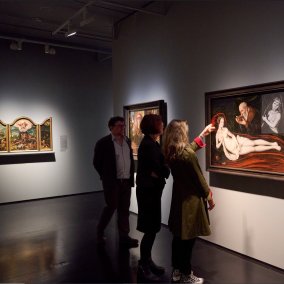 Ausstellungsansicht "See You. Begegnungen mit der Kunsthalle Karlsruhe" Ausstellungsansicht der Sammlungspräsentation der Staatlichen Kunsthalle Karlsruhe im Zentrum für Kunst und Medien Karlsruhe