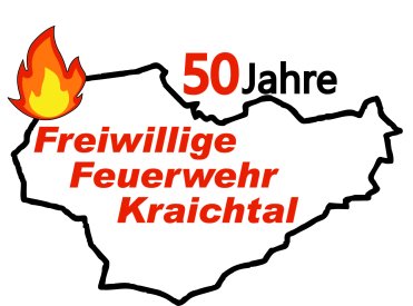 Logo 50 Jahre Feuerwehr Kraichtal