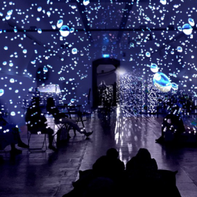 Licht und Sterne im Museumsgewölbe