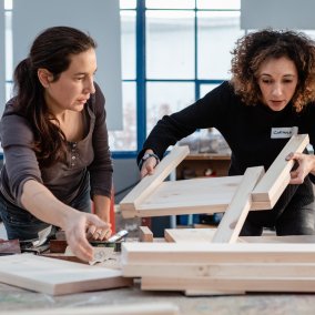 2018 Papenek Stuhl Workshop. Image: Bettina Matthiessen 2018 Papenek Stuhl Workshop. Image: Bettina Matthiessen