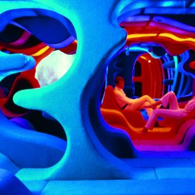 Verner Panton, Fantasy Landscape at the exhibition Visiona 2, Cologne, Germany, 1970 © Verner Panton Design AG, Basel Verner Panton, Fantasy Landscape at the exhibition Visiona 2, Cologne, Germany, 1970 © Verner Panton Design AG, Basel