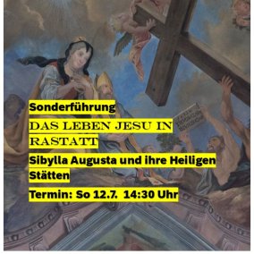 Detail Deckengemälde Schlosskirche