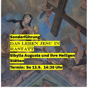 Detail Deckengemälde Schlosskirche