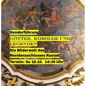 Deckengemälde im Residenzschloss