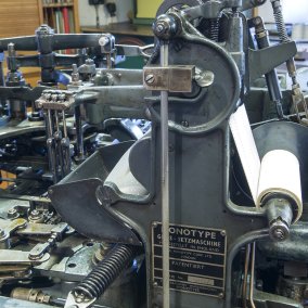 Die Setz- und Giessmaschine Linotype