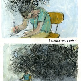 Zeichnung von Barbara Yelin