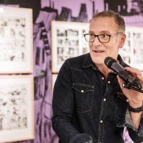 Portraitfoto des Künstlers Christophe Blain