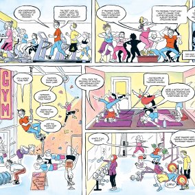 © Alison Bechdel «The Secret To Superhuman Strength» 2021 Comicseite