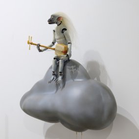 Nicolas Darrot, «Yuki Otoko» Detail, 2025. Courtesy the artist und Galerie C; Foto: Nicolas Darrot.