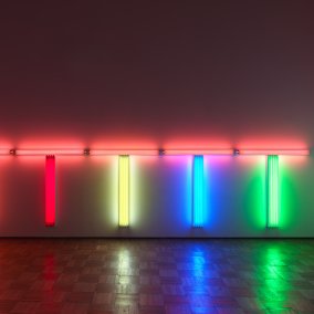 untitled (to Don Judd, colorist) 1-5, Dan Flavin, 1987