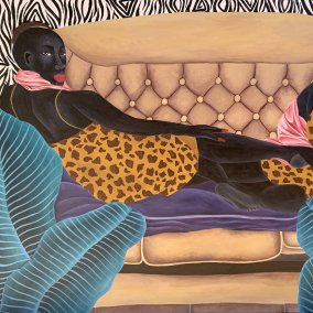 Two Reclining Women, Zandile Tshabalala, 2020