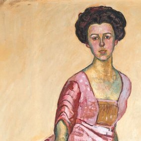 Ferdinand Hodler, Bildnis Gertrud Müller, 1911, Kunstmuseum Solothurn, Foto: SIK-ISEA, Zürich (Philipp Hitz) Gertrud Müller gemalt von Ferdinand Hodler