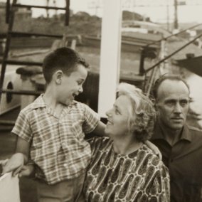 "Schifferfamilie - zirka um 1961" / Foto: Rolf Schlebach
