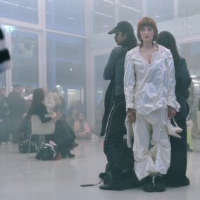 Credits: Graduate Presentations 2026, Sofiia Shymanska, HIDE AND SEEK, Photo by Corinne Wenger for Doing Fashion HGK Basel FHNW