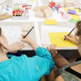 Kunsthaus Baselland. Kinderworkshop.