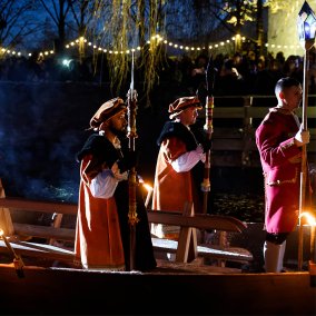 Saint Nicolas débarque à l'Écomusée d'Alsace