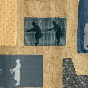 Aurora Király, «Moodboards (Silk Ribbon Archive Books)» (Ausschnitt), 2026