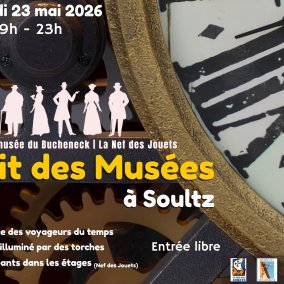 Affiche de l'évènement "Nuit des Musées à Soultz"