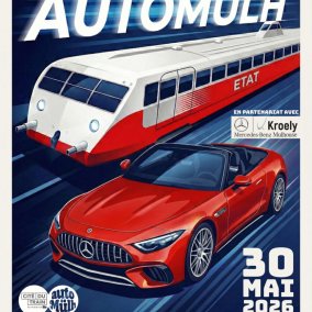 Exposition AutoMülh à la Cité du Train 