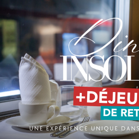 Dîner et Déjeuner Insolite Dîner et Déjeuner Insolite : Une expérience unique à bord d'un train mythique